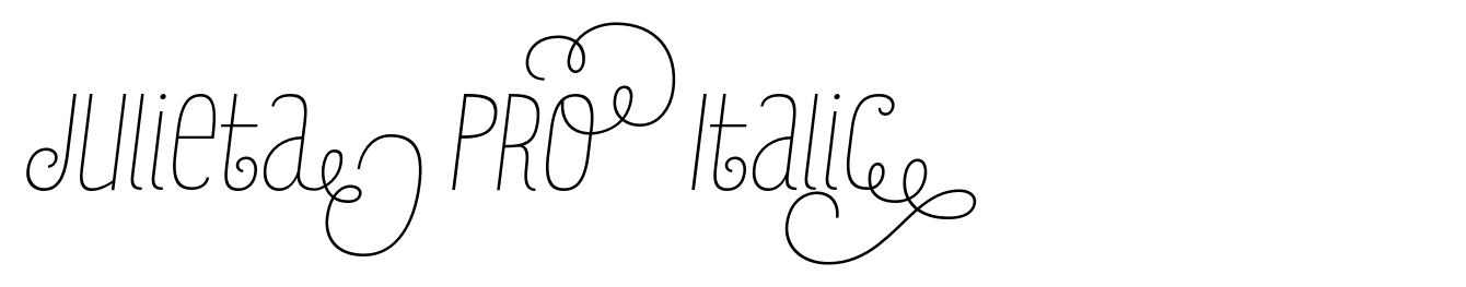Julieta Pro Italic